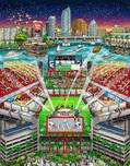 Charles Fazzino Charles Fazzino Super Bowl LV: Tampa Bay (DX)
